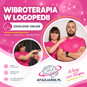 Szkolenie logopedyczne: Wibroterapia w logopedii